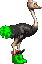 Sprite of one of Expresso's opponents from Donkey Kong Country 2 for Game Boy Advance