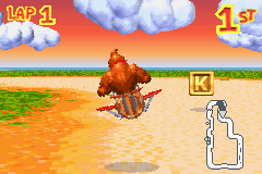 Screenshot of a letter in Diddy Kong Pilot's 2003 build