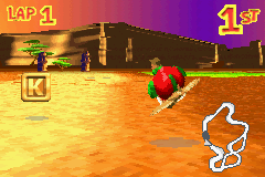 Screenshot of a letter in Diddy Kong Pilot's 2003 build