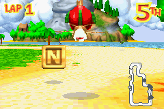 Screenshot of a letter in Diddy Kong Pilot's 2003 build