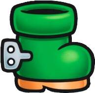 Official artwork of a Goomba's Shoe