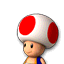 Character select icon of Toad from Mario Kart 7