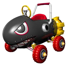 The Bullet Blaster from Mario Kart: Double Dash!!