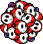 Sprite of the Shy Guy Squad pile in Mario & Luigi: Bowser's Inside Story