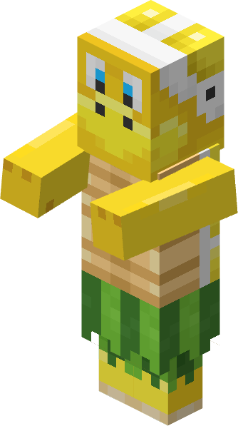 File:Minecraft Mario Mash-Up Zombie Savanna Villager Render.png
