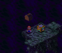 First Treasure in the Gate of Super Mario RPG: Legend of the Seven Stars.