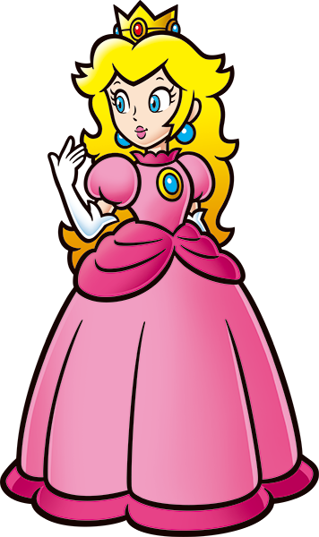 File:Peach 2D side look shaded.png