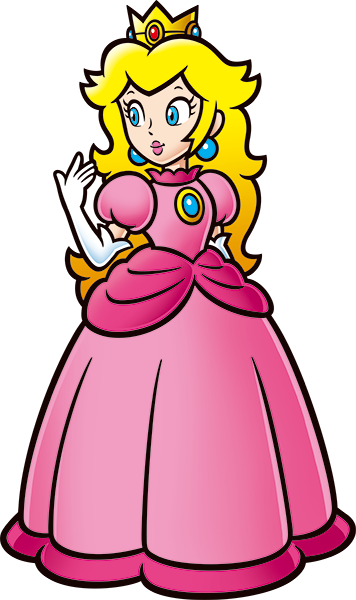 File:Peach 2D side look shaded.png