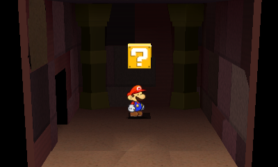 Fourth ? Block in Chomp Ruins of Paper Mario: Sticker Star.