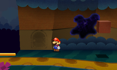 Last paperization spot in Holey Thicket of Paper Mario: Sticker Star.