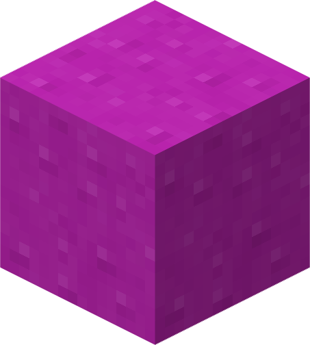 File:Minecraft Mario Mash-Up Magenta Concrete Powder Render.png