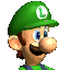 Luigi's icon in Mario Kart: Double Dash!!