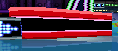 An inactive Flipper on Waluigi Pinball in Mario Kart DS