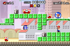 Level 1-1 in Mario vs. Donkey Kong