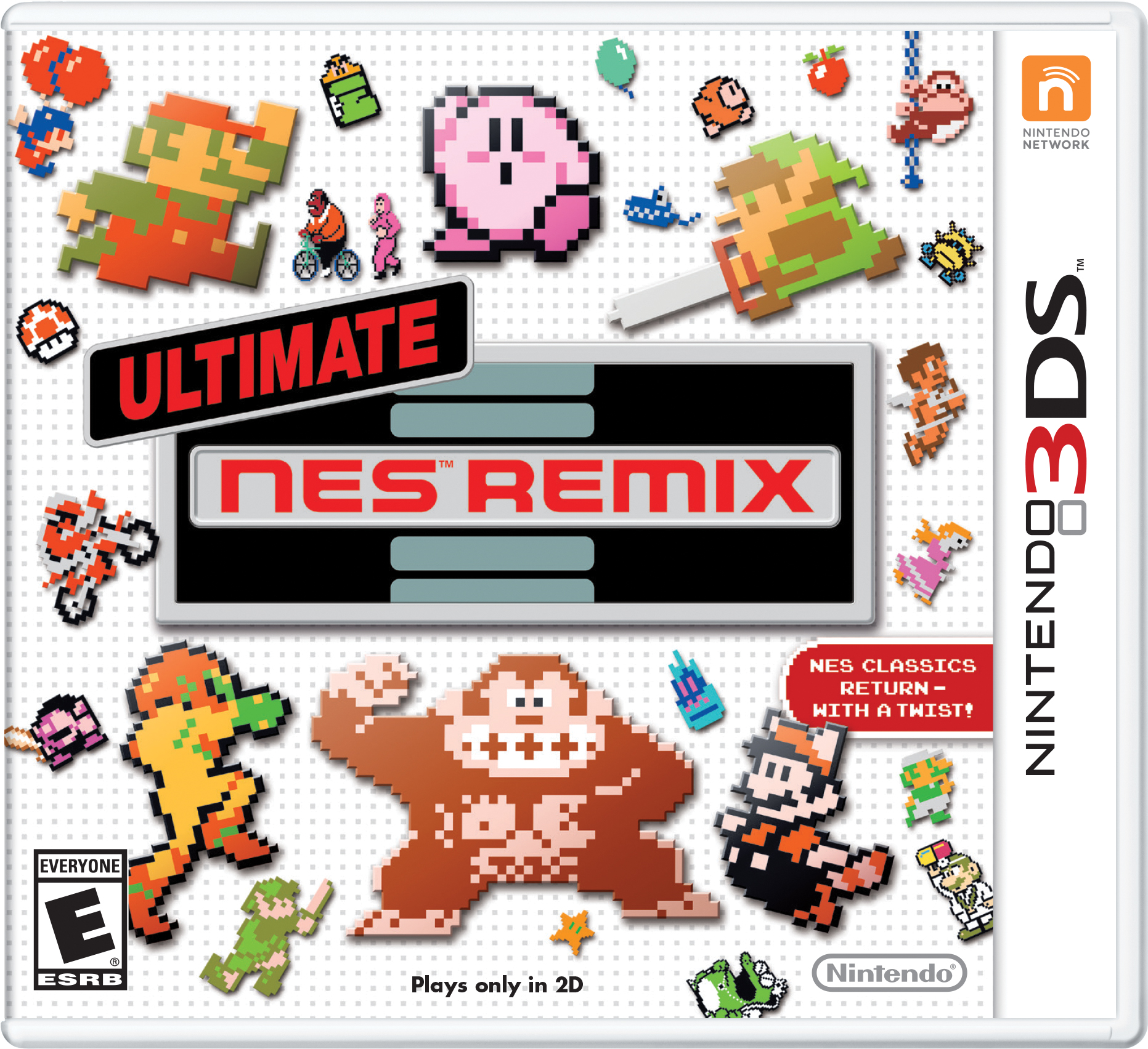 Ultimate NES Remix NA boxart.
