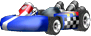 Icon of the Standard Kart S for Time Trial records from Mario Kart Wii
