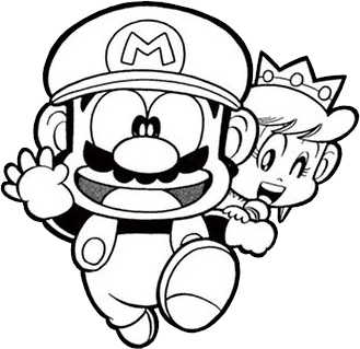 File:Mario and Peach SMKun.png