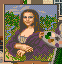 The Mona Lisa in the SNES release of Mario's Time Machine