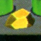 Screenshot of a Gold Rock from Super Mario 3D Land.