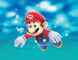 File:SMG Artwork Mario (Swim).png - Super Mario Wiki, the Mario ...