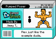 The shelf cover for one of Jimmy T's microgames in WarioWare: D.I.Y.