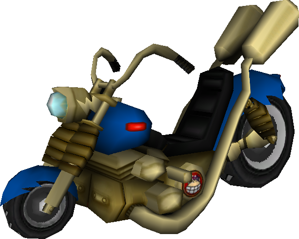 File:Wario Bike (Funky Kong) Model.png