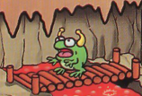 Artwork of a horned frog