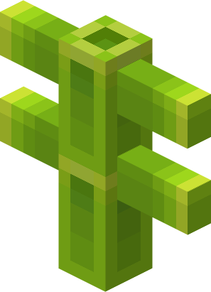 File:Minecraft Mario Mash-Up Bamboo Fence Render.png