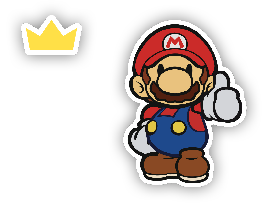 Art of Mario from Shy Guys Finish Last
