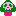 Sprite of a Poison Mushroom from Super Mario Bros. Deluxe