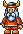 Sprite of the Pipe Maze king (GBA)