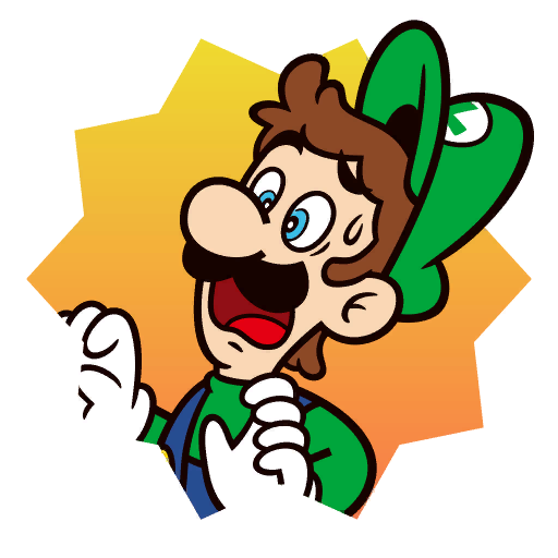 File:Sticker Luigi (sad) - Mario Party Superstars.png