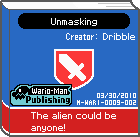 The shelf cover of one of Dribble's comics from WarioWare: D.I.Y. Showcase.