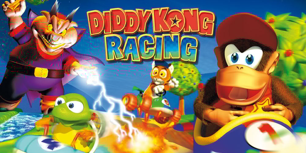 File:DiddyKongRacing Banner.jpg - Super Mario Wiki, the Mario encyclopedia
