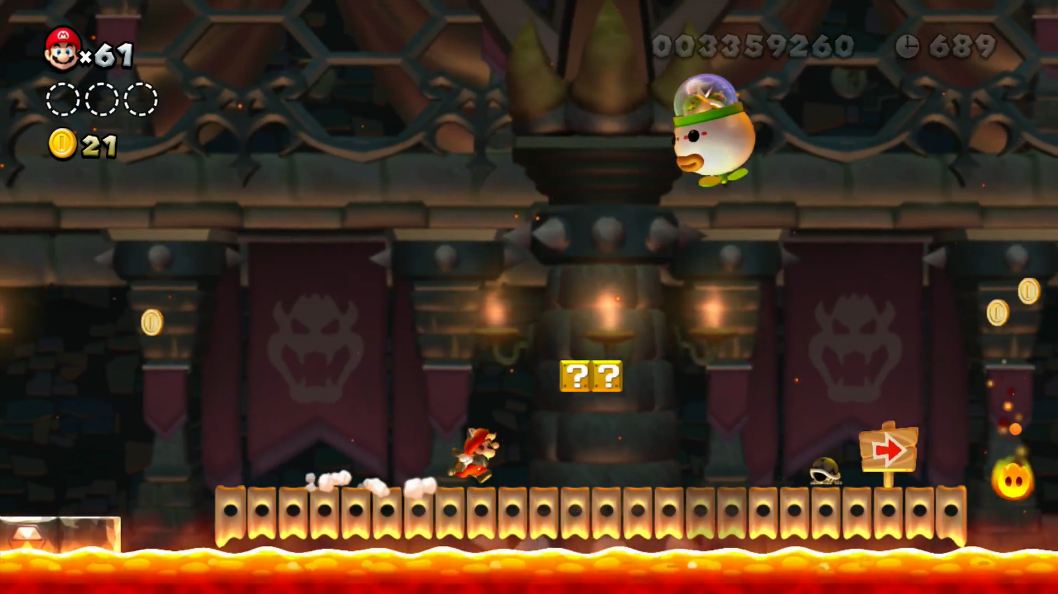 new super mario bowser flag