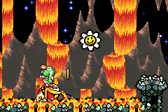 Flower 5: In the lava lake, past the Ball 'N' Chain.