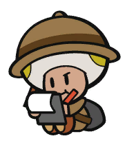Professor Toad writing