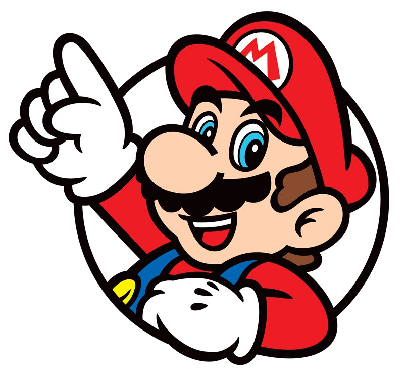 Mario icon drawn by Shigehisa Nakaue