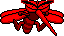 Sprite of a Mastah Mosquito, from Virtual Boy Wario Land.