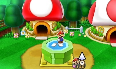 The "Play as Solo Paper Mario" glitch in Mario & Luigi: Paper Jam