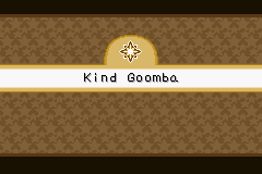 Kind Goomba in Mario Party Advance