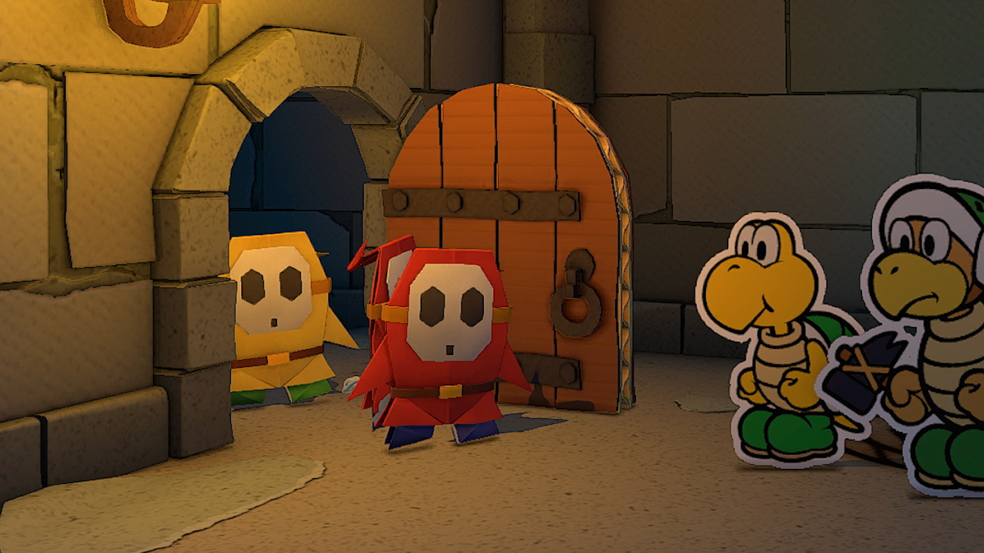 Origami Shy Guys