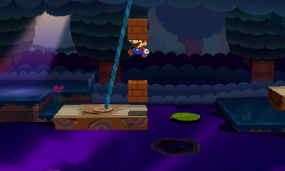 Location of the 47th hidden block in Paper Mario: Sticker Star, revealed.