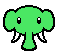 Thrilling Elephant from the main menu of WarioWare: Smooth Moves.