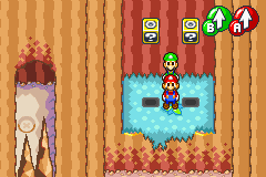 Eighth and ninth Blocks in Hoohoo Mountain of Mario & Luigi: Superstar Saga.