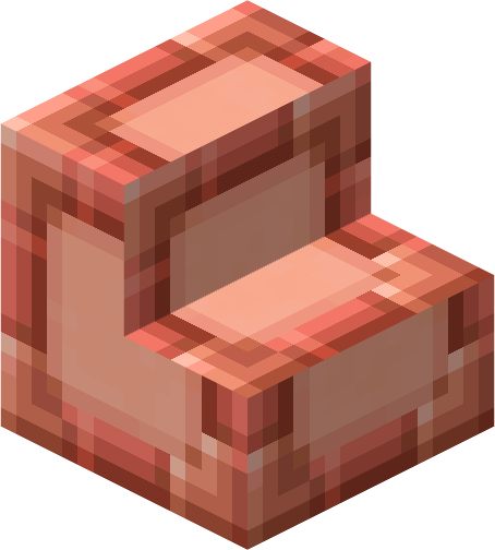 File:Minecraft Mario Mash-Up Polished Granite Stairs Render.png