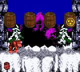 Candy's Challenge in Vine Valley in the Game Boy Color version of Donkey Kong Country