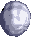 Sprite of a snowball launched by Bleak from Donkey Kong Country 3: Dixie Kong's Double Trouble!