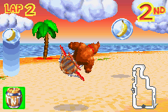 Screenshot of a coin in Diddy Kong Pilot's 2003 build
