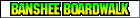 Sprite of a label for Banshee Boardwalk in the international versions of Mario Kart 64
